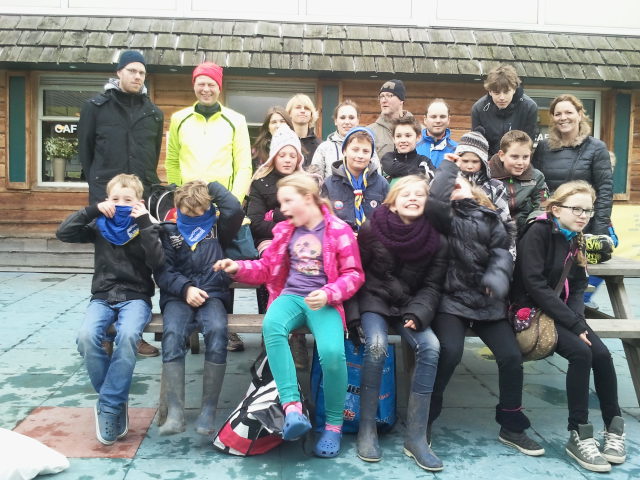 Dolfijnen gingen lekker schaatsen in Alkmaar