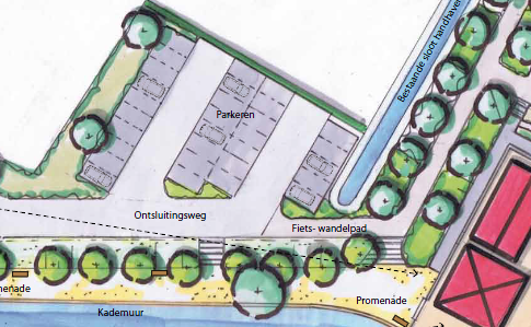 Hele omgeving clubhuis op de schop