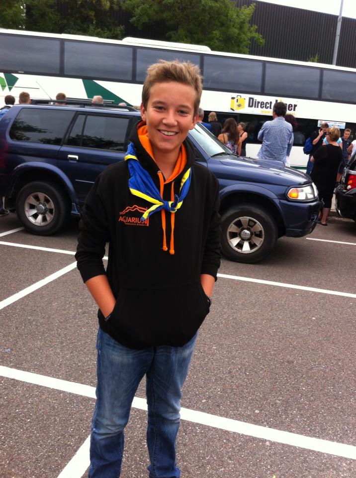 Scouts vertrokken naar Nawaka