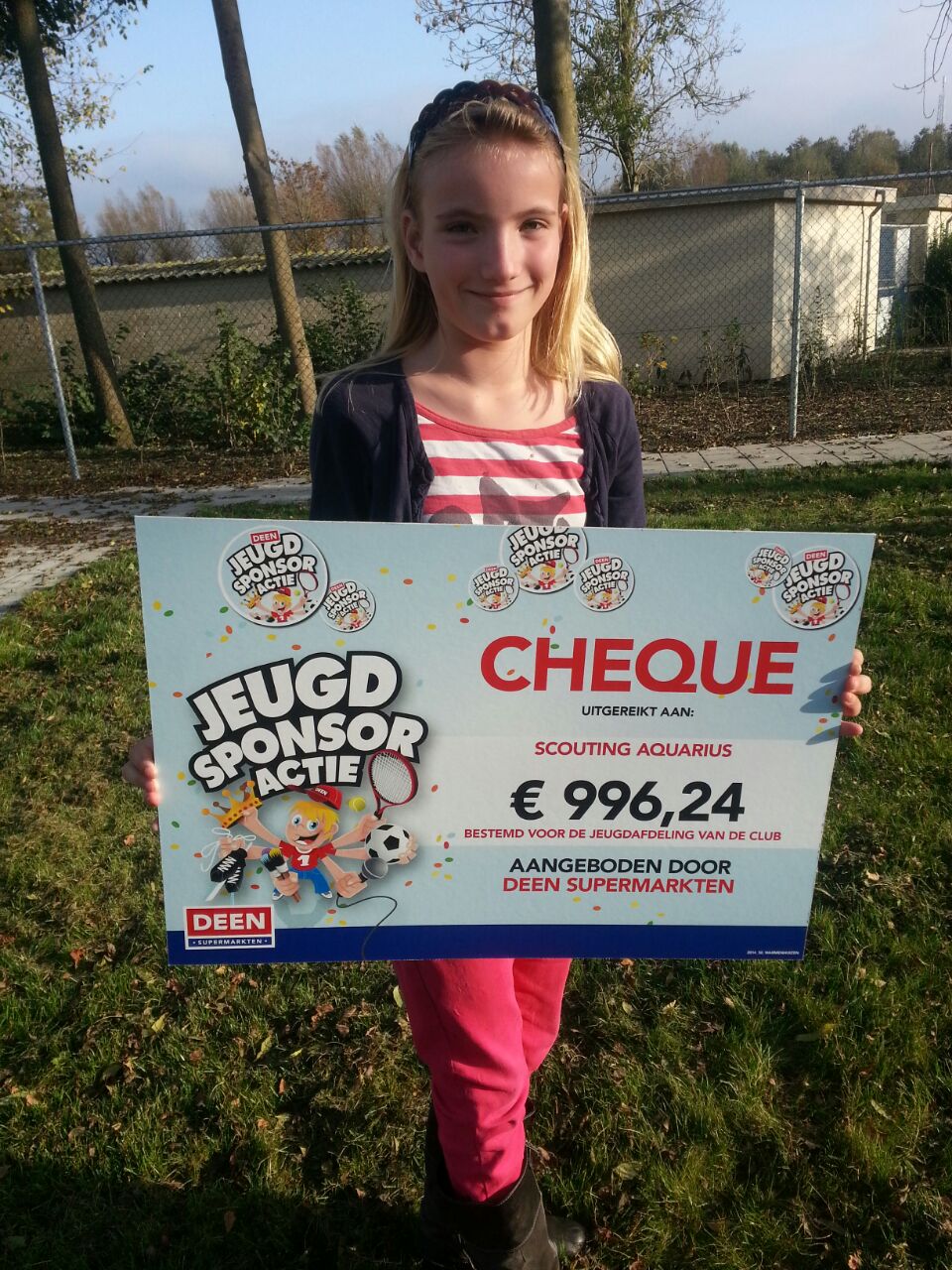 DEEN actie heeft scoutingkas gespekt