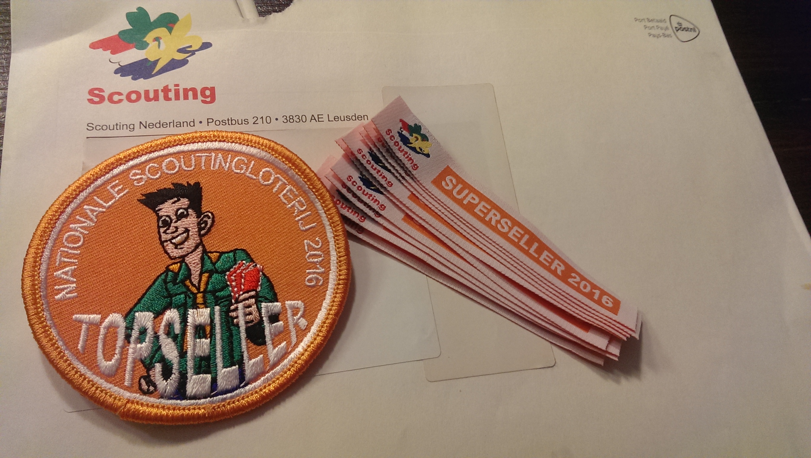 Alle loten Scoutingloterij verkocht!