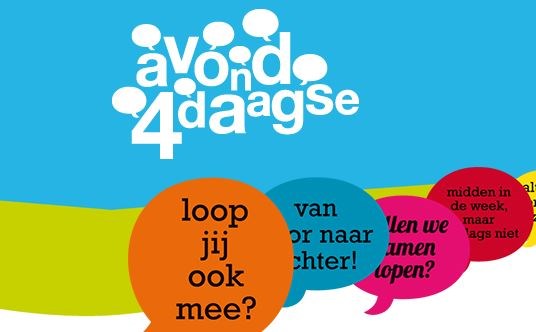 11 (10) t/m 14 april jaarlijkse wandelvierdaagse in Dirkshorn