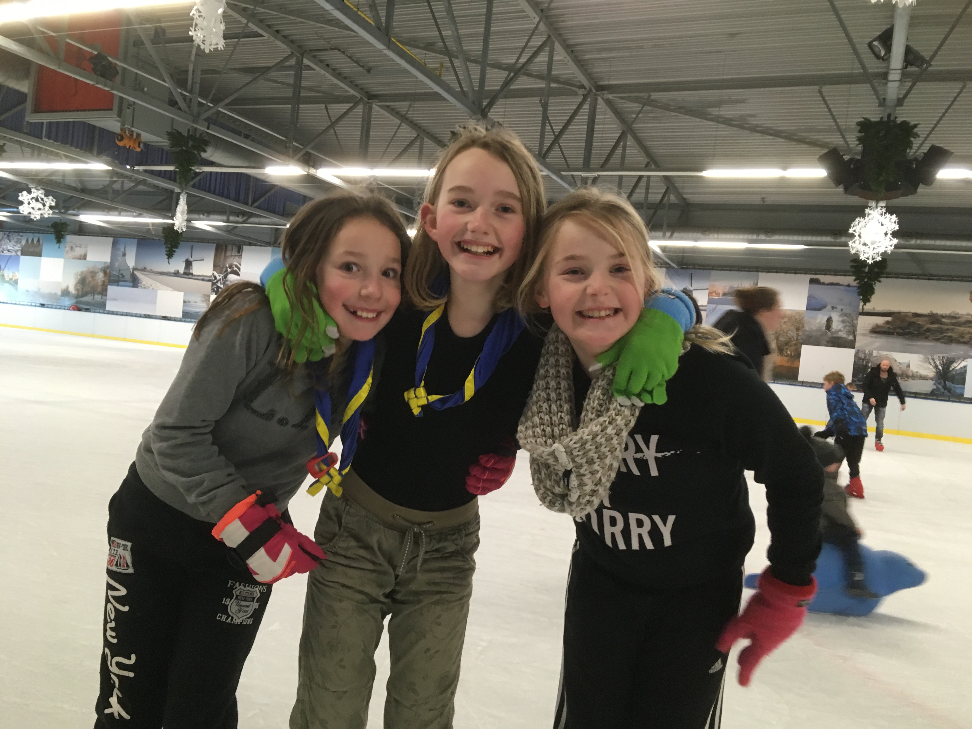 Schaatsen met Scouting