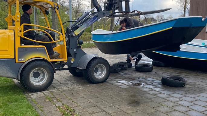 Vletten te water