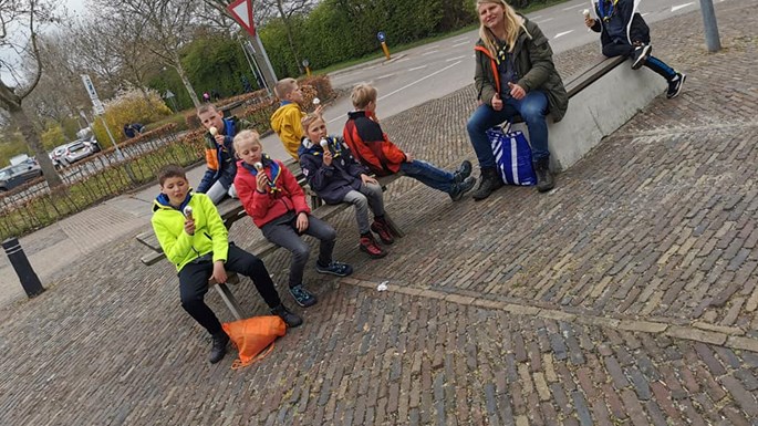 Welpen naar Schoorl