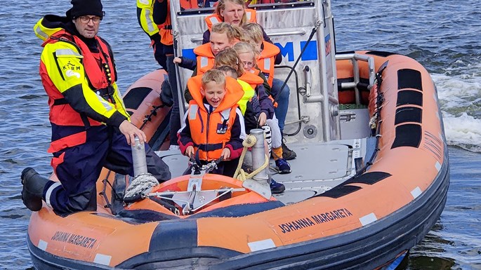 Welpen op pad
