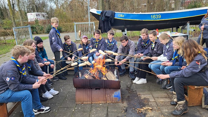Genoeg leuks voor de zeeverkenners!